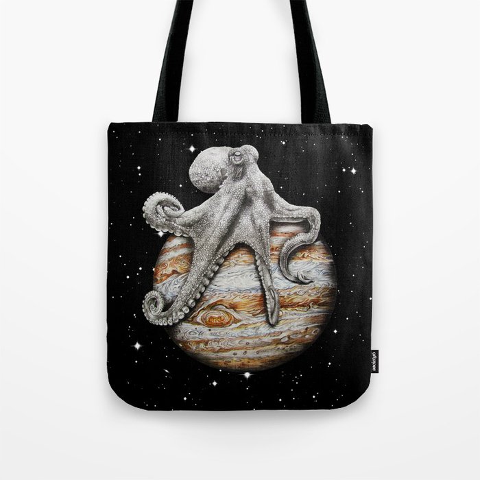 Celestial Cephalopod Tote Bag