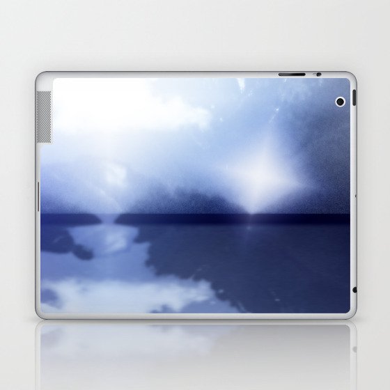 Mountain Lake Reflection Laptop & iPad Skin
