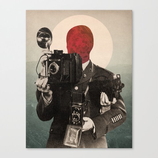 Solar Lens Canvas Print