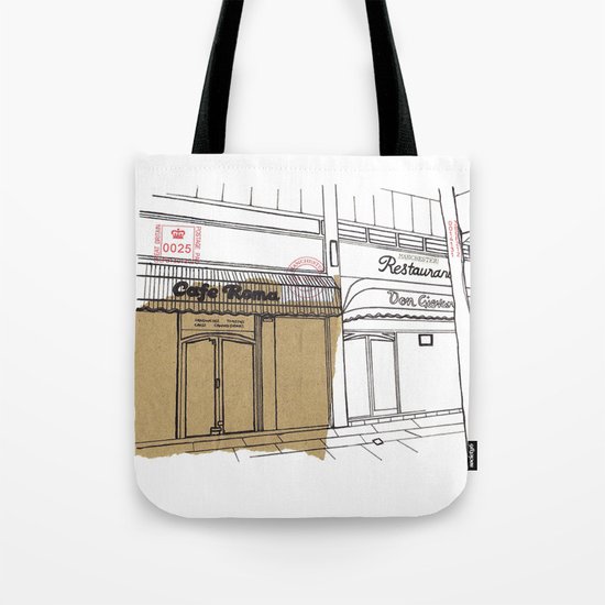 Cafe Roma. Tote Bag
