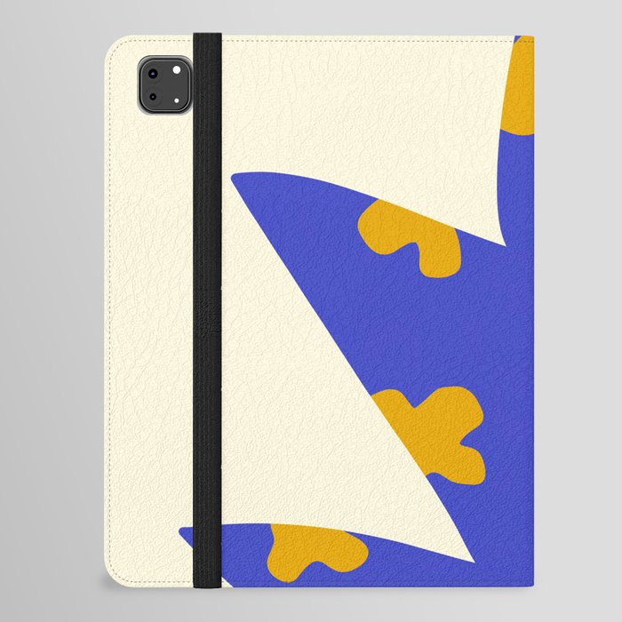 Patterned abstract color plant 2 iPad Folio Case