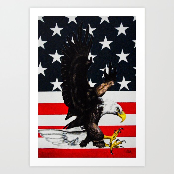 American Pride Art Print
