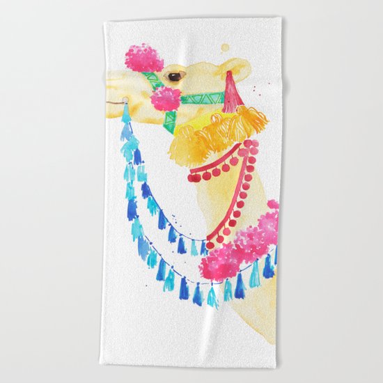 Marrakesh Camel Beach Towel