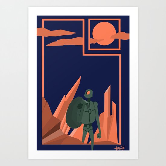 Departure Art Print