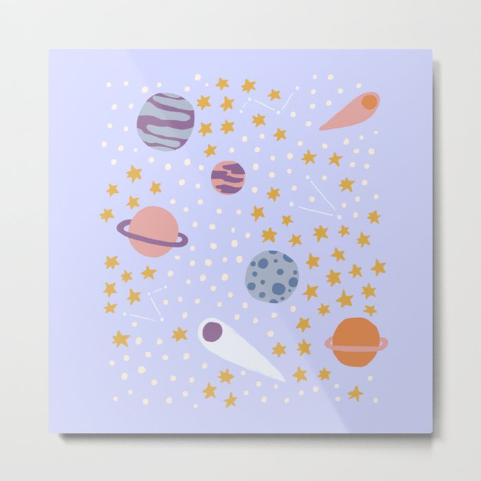 Outer Space Metal Print