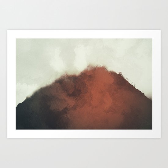 Red Rock Art Print