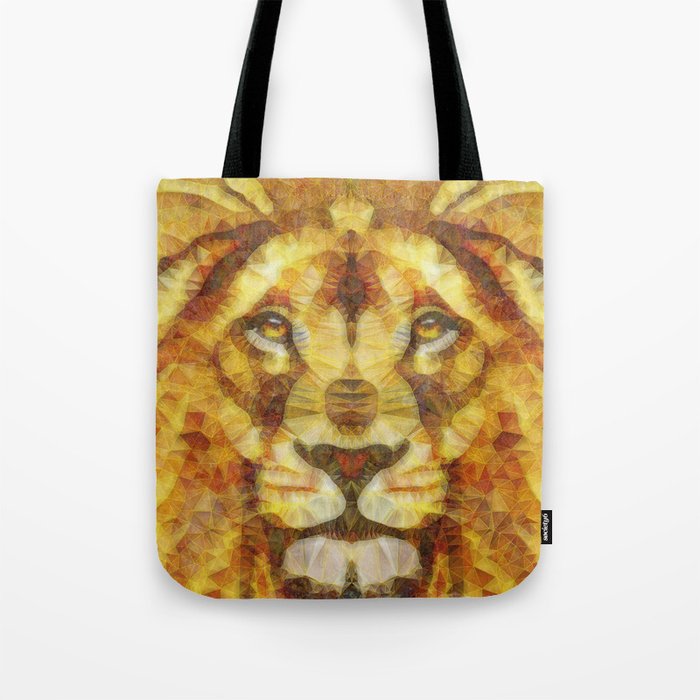 Abstract Lion King Tote Bag By Ancello Society6 Abstract Lion King Tote Bag