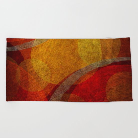Contours Beach Towel