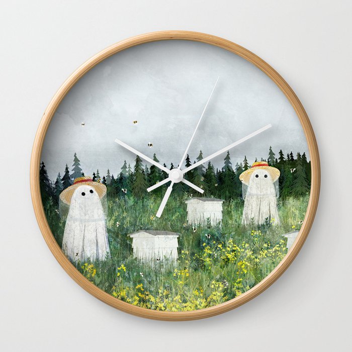 There's Ghosts By The Apiary Again... Wall Clock