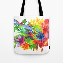 Rainbow Koi Tote Bag