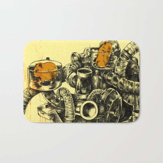 Hamsters Bath Mat