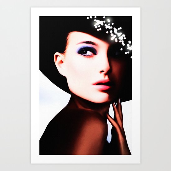 LIKE A DIVA Art Print