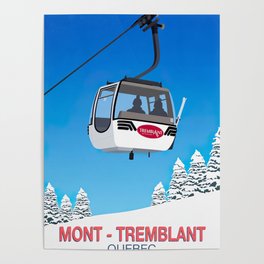 Mont - Tremblant Ski Poster