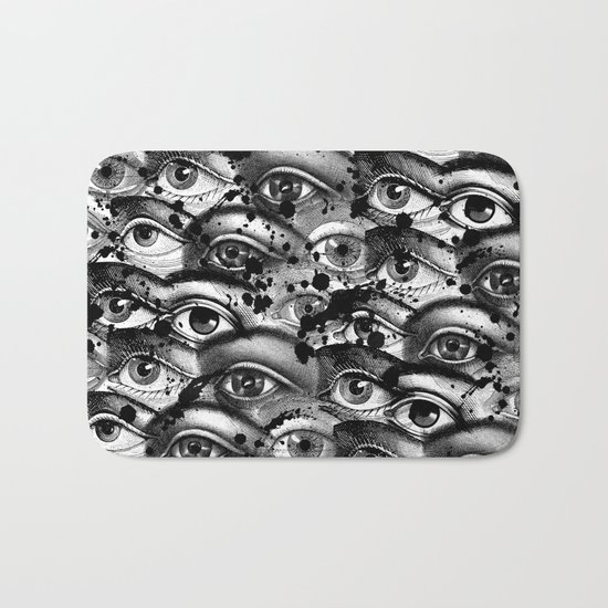 Watching You III Bath Mat