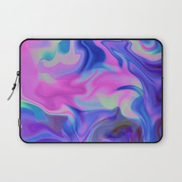 Dripping liquid abstract painting Laptop Sleeve