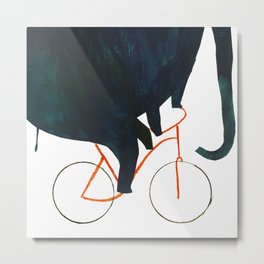 Reason TWO for using bike: Metal Print