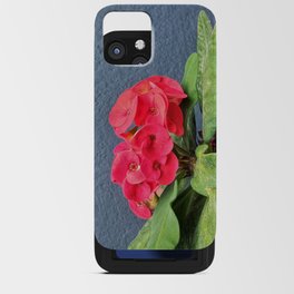 Euphorbia Milii iPhone Card Case