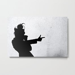 Ghost Shadow Shooter Metal Print | Black And White, Photo, Shadows, Abstractphotography, Abstractart 