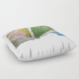 Water Lilies Floor Pillow