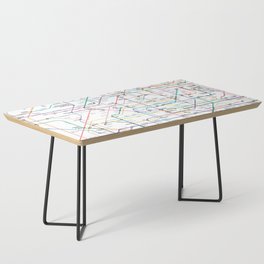 The Broadway Musical History Subway Map Coffee Table