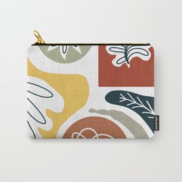 Abstract Botanical  Carry-All Pouch