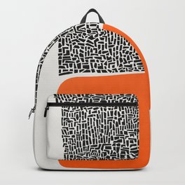 City Sunset Abstract Backpack