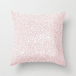 frayed puzzle Throw Pillow