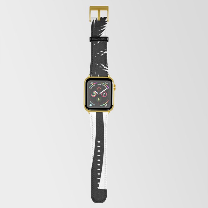 Cover apple watch with palm top