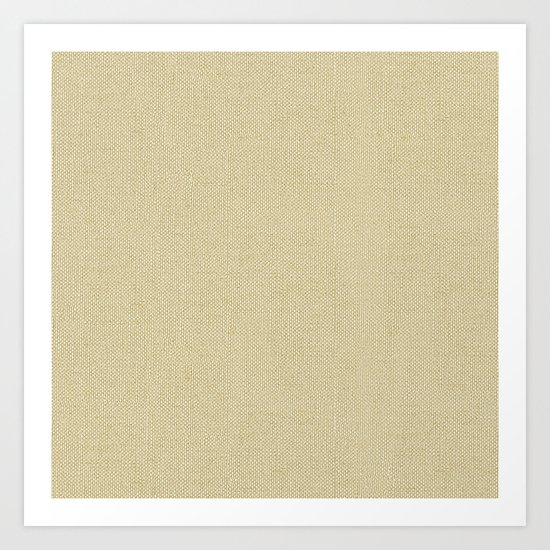 Simply Linen Art Print