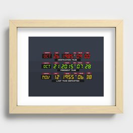 Time Circuits (The 2015 Collection) Recessed Framed Print