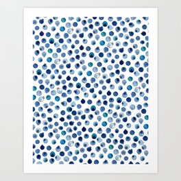 Blueberry Love Art Print