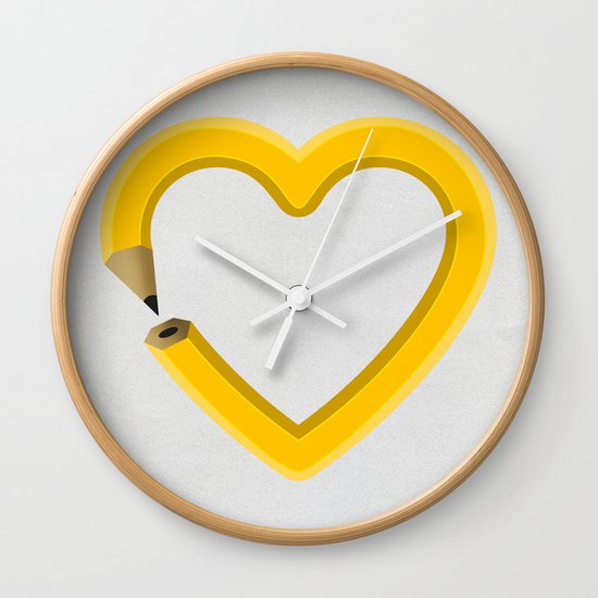 Love to draw Wall Clock