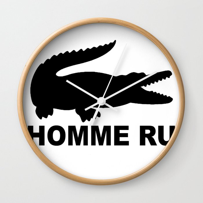 L'Homme Run Wall Clock