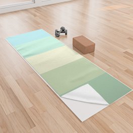Pastel Elegant Natural Color Palette Yoga Towel