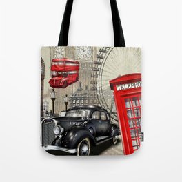 LONDON CITY Tote Bag