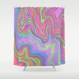 Cotton Candy Shower Curtain