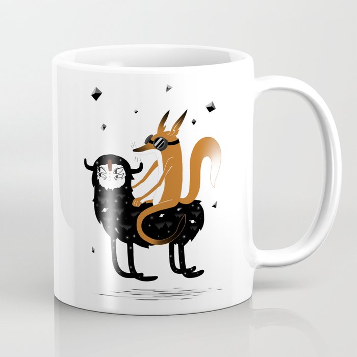 Space Fox Wanderer Coffee Mug