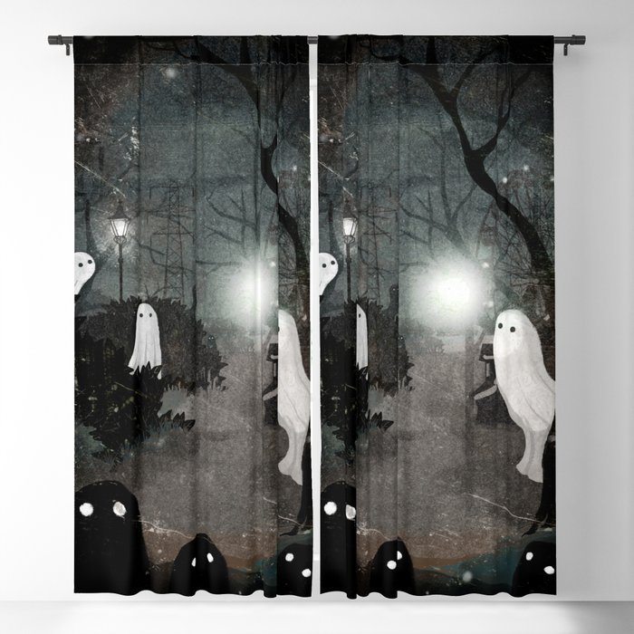 Twilight Ghosts Blackout Curtain