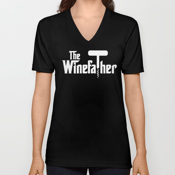Friends funny red wine vintage lover quote - vino saying V Neck T Shirt