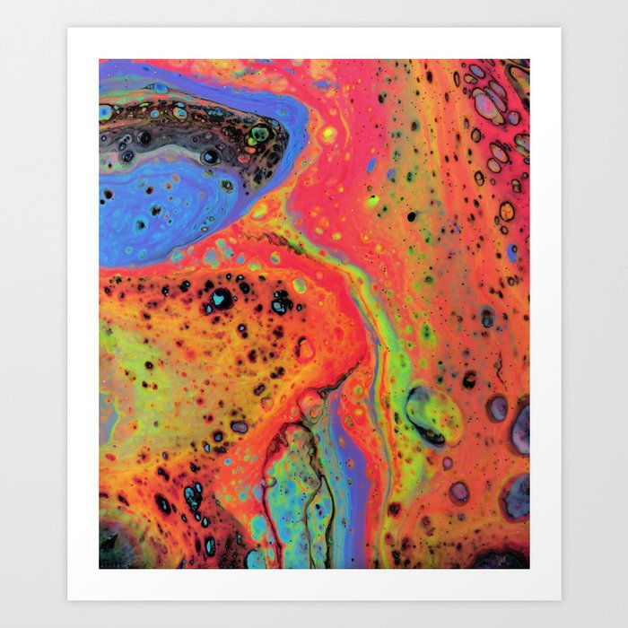 Bang Pop 108 Art Print By Chromasolstice