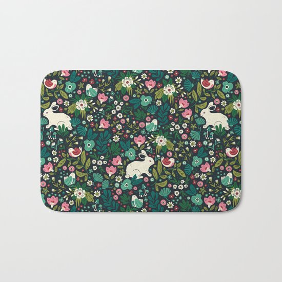 Forest Friends Bath Mat
