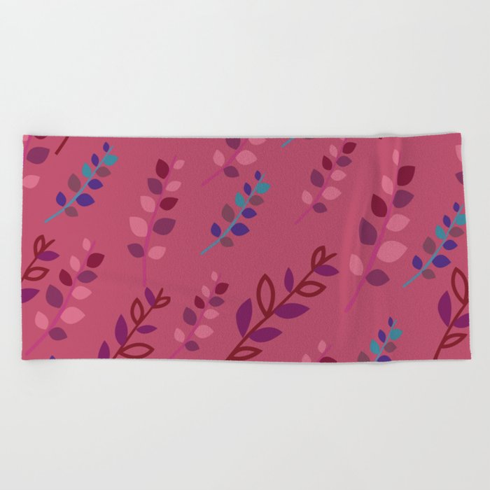 flowers Beach Towel