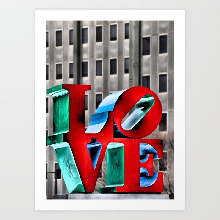 Love from Philly Art Print