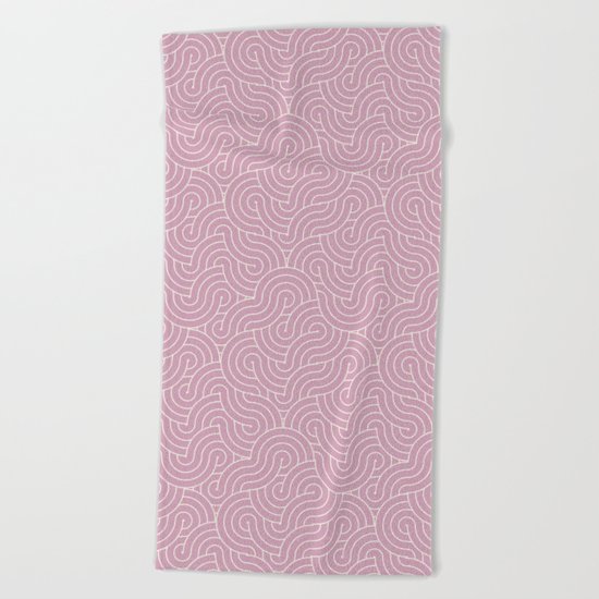 SWIRL / sorbet Beach Towel