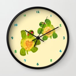 Red-eared slider Wall Clock