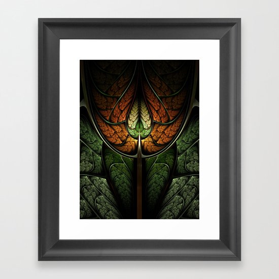 Elven Forest Framed Art Print