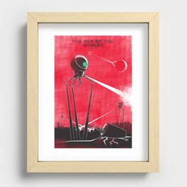 The War Of The Worlds - H G Wells Recessed Framed Print