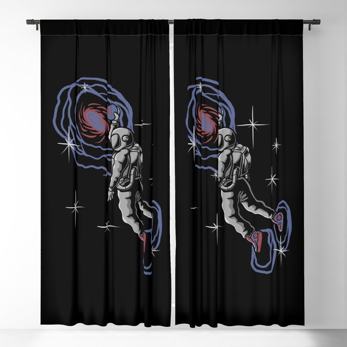 Astronaut Basketball Blackout Curtain