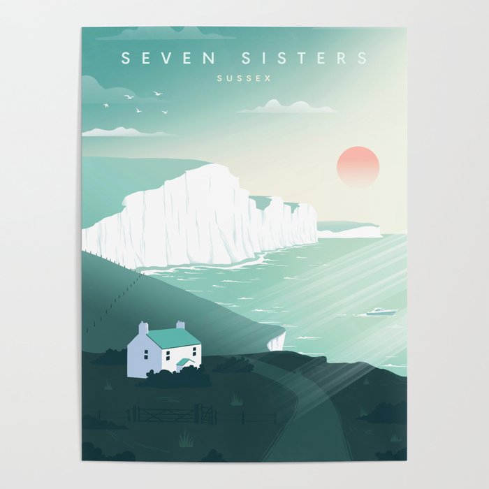 Seven sisters poster Poster