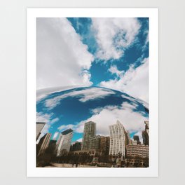 CHICAGO - THE BEAN II Art Print